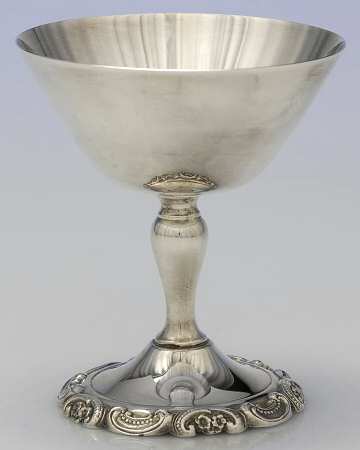 Baroque (Silverplate, Hollowware, Older) Champagne Sherbet