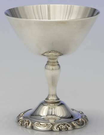 Baroque (Silverplate, Hollowware, Older) Champagne Sherbet