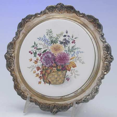 Baroque (Silverplate, Hollowware, Older) Trivet