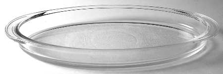 Baroque (Silverplate, Hollowware, Older) Glass Liner for Oval Buffet Server