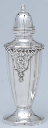 Rose Point (6702, Silverplate, Hollowware) Salt Shaker