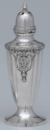 Rose Point (6702, Silverplate, Hollowware) Pepper Shaker