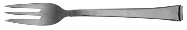 Faceon (Silverplate) Individual Cake Fork