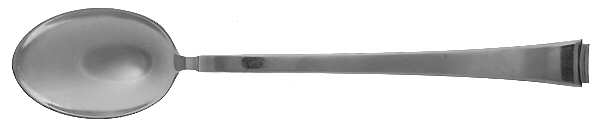 Faceon (Silverplate) Solid Serving Spoon
