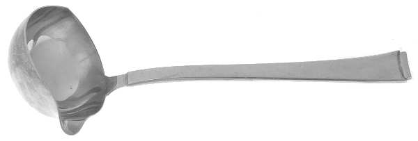 Faceon (Silverplate) Solid Gravy Ladle