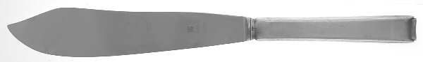 Faceon (Silverplate) Cake Knife with Stainless Blade