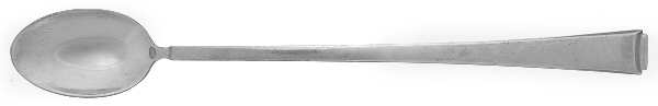 Faceon (Silverplate) Iced Tea Spoon