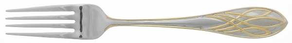 Lismore Gold (Stainless, Gold Accent) Fork