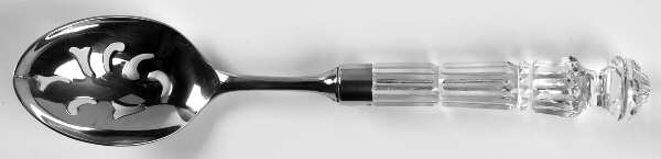 WTO1 (STAINLESS) Solid Pierced Casserole Spoon