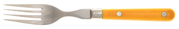 Mardi Gras-Yellow (Stainless) Fork