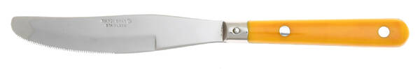 Mardi Gras-Yellow (Stainless) Modern Hollow Knife