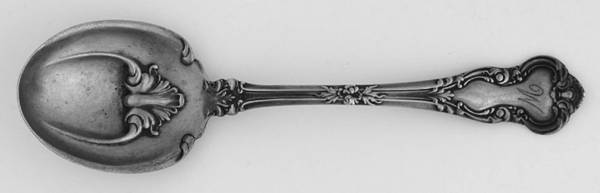 Lombardy (Sterling) Monogram Sugar Spoon