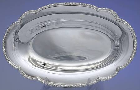 Castledon (Silverplate Hollowware) Silverplate Bread Tray