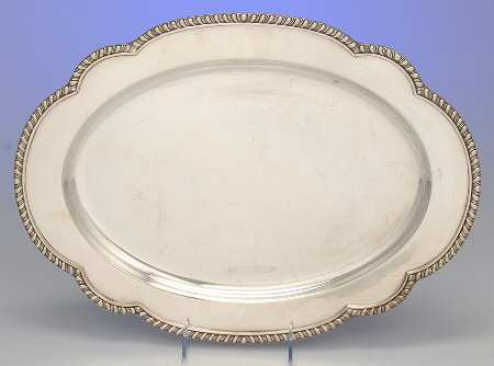 Castledon (Silverplate Hollowware) 16" Oval Serving Platter