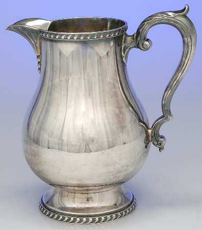Castledon (Silverplate Hollowware) Silverplate Water Pitcher