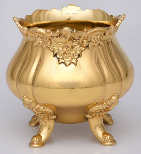 Baroque Gold (Gold Electroplate) Hollowware) by Wallace Silver