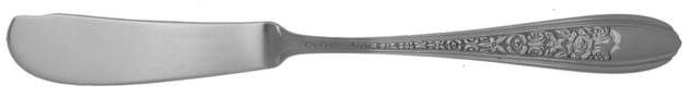 Laureate (Stainless) Flat Handle Master Butter Knife