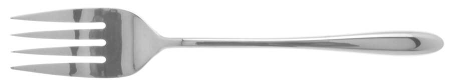 Toujours (Stainless) Medium Solid Cold Meat Serving Fork