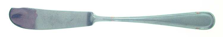 Gold Triade (Stainless, Gold Acct) Flat Handle Master Butter Knife