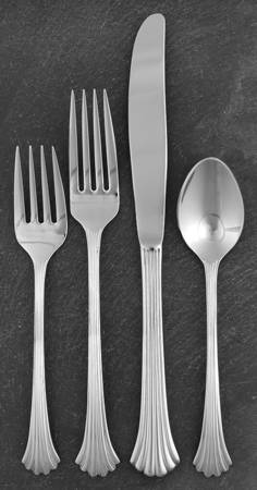 Tiara (Stainless) 4 Piece Place Setting