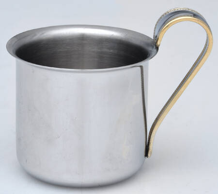 Gold Royal Bead (Stainless) Baby Cup with Stainless Cup and Handle HC