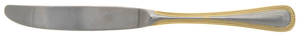Gold Royal Bead (Stainless) Modern Solid Knife