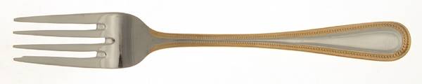 Gold Royal Bead (Stainless) Individual Salad Fork