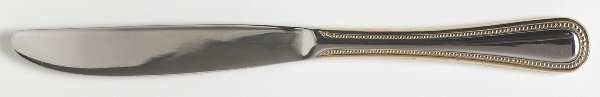 Gold Royal Bead (Stainless) Modern Solid Knife