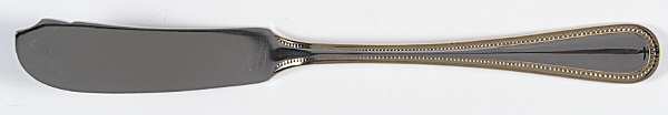 Gold Royal Bead (Stainless) Flat Handle Master Butter Knife