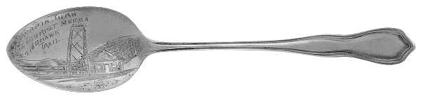 WED11 (Sterling) Souvenir Spoon (Five O'Clock)
