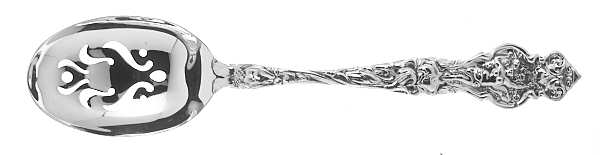 Irian (Sterling) Pierced Tablespoon (Serving Spoon)