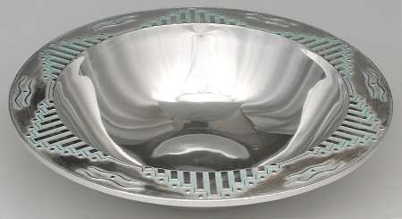 Zia (Armetale, Hollowware) 14" Salad Serving Bowl