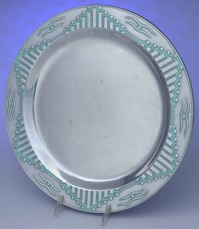 Zia (Armetale, Hollowware) 14" Round Tray