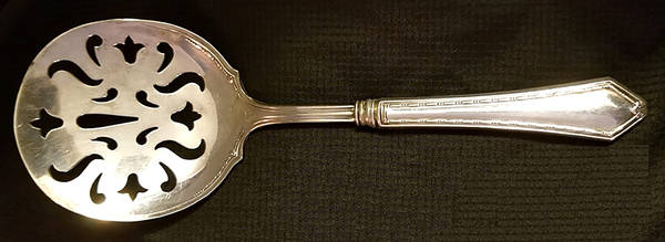 WSC15 (Sterling) Tomato Server with Silverplate Blade