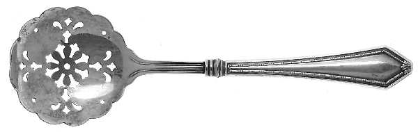 WSC15 (Sterling) Bon Bon Spoon, Silverplate Bowl