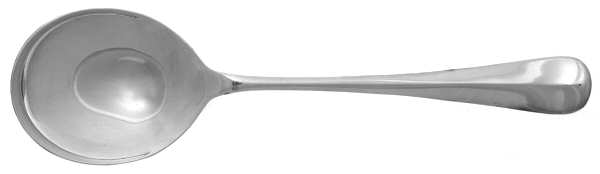 Queen Anne (Silverplate) Round Bowl Soup Spoon (Cream Soup)