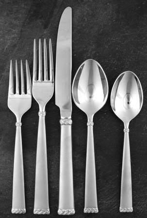 Celtic Braid-Matte 5 Piece Place Setting
