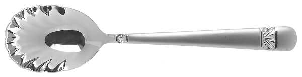 Wicklow-Matte (Stainless) Sugar Shell Spoon by Waterford