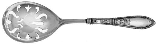 WSC19 (Sterling) Serving Spoon with Silverplate Bowl