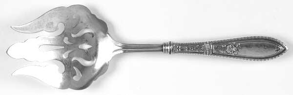 WSC19 (Sterling) Salad Serving Fork with Plated Prongs
