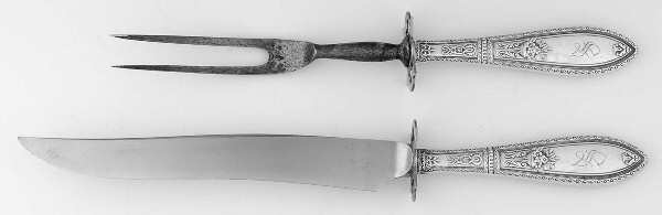 WSC19 (Sterling) Small Stainless Blade 2-Piece Steak Carving Set