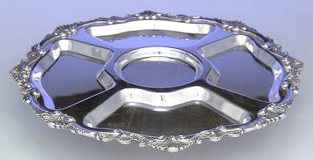 Chippendale (Silverplate, Hollowware) Lazy Susan, Missing Liner