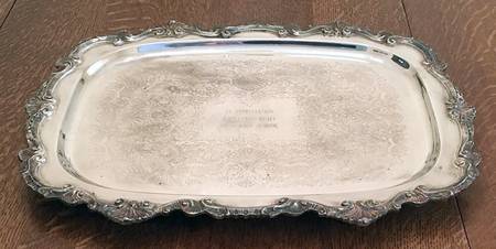 Chippendale (Silverplate, Hollowware) 18" Rectangular Tray