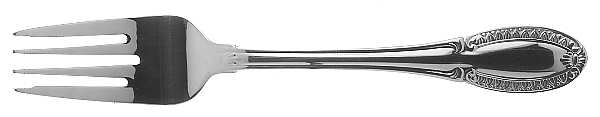 Venetian (Stainless-Dot Tip) Individual Salad Fork