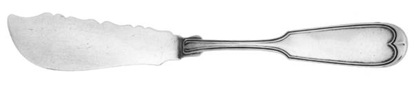WHS2 (STERLING) Flat Handle Master Butter Knife