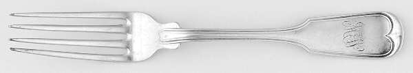 WHS2 (STERLING) Monogram Fork