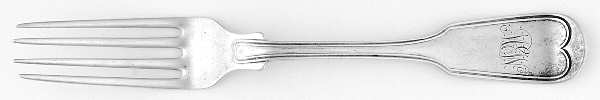 WHS2 (STERLING) Monogram Fork