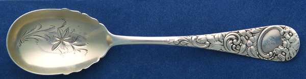 WND7 (Sterling) Bright Cut Bowl Sugar Spoon