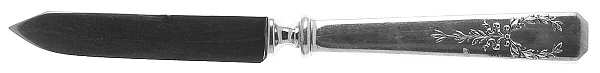 Madam Jumel (Sterling, 1908, Monograms) Individual Fruit Knife with Silverplate Blade