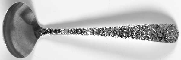 WED15 (Sterling) Solid Piece Cream Ladle